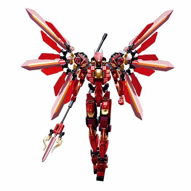 Đồ chơi lắp ráp Halberd Athena, 1152 Pacific Rim, Xếp hình thông minh, Mô hình người máy bảo vệ Trái đất