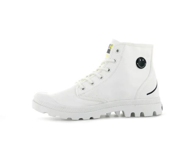 Giày Palladium Pampa Hi X Smiley Be Kind Vegan 77079-116-M