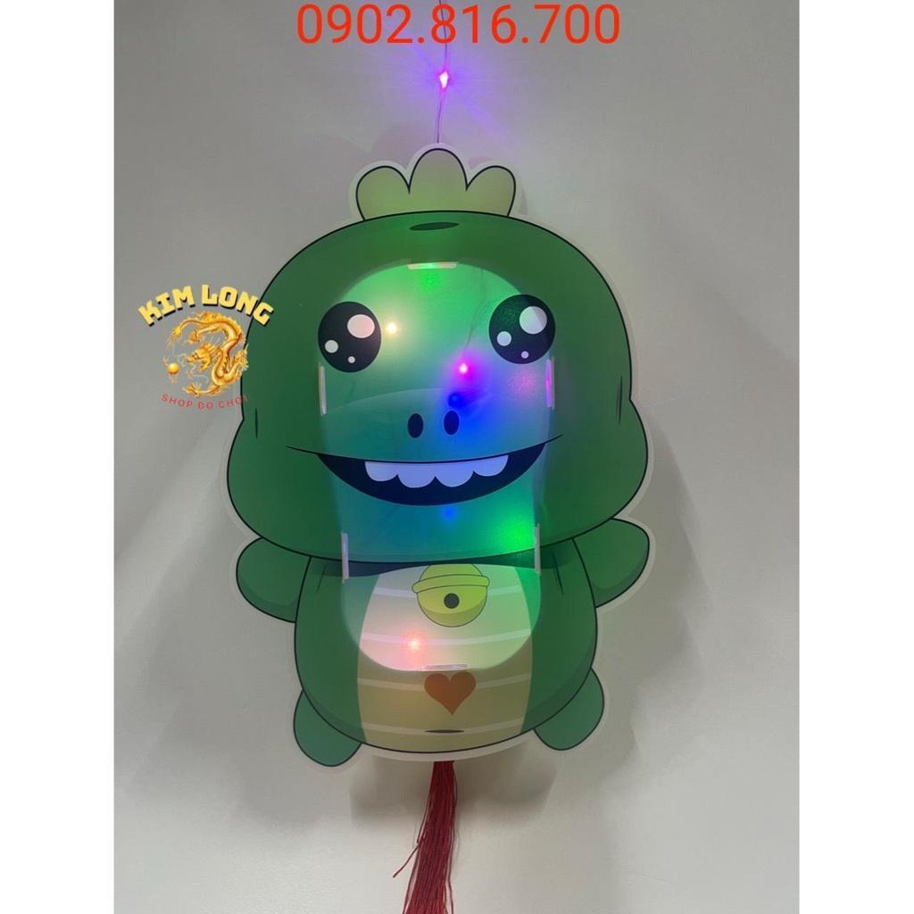 Đồ chơi lồng đèn trung thu bằng nhựa có đèn phát sáng cho bé quà tặng trung thu