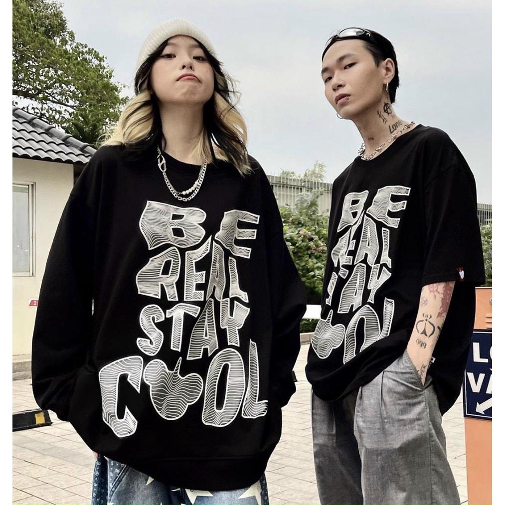 Áo Thun Local Brand Uncover Nam Nữ Tay Lỡ Oversize Unisex Full Mạc