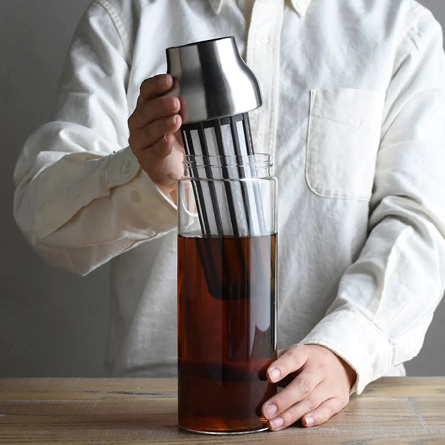 Bình Thủy Tinh Ủ Lạnh Trà Và Cà Phê Kinto Capsule Cold Brew Carafe1L