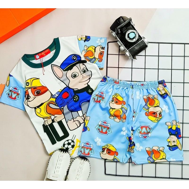 bộ cotton xuất Hàn cho bé cao cấp quần áo trẻ em