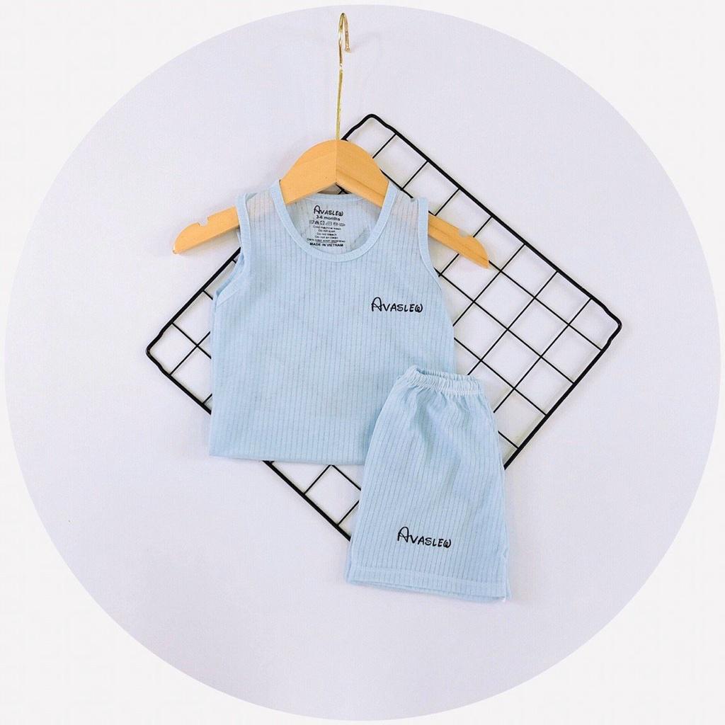 Bộ cotton giấy cho bé trai và gái từ 5-15kg