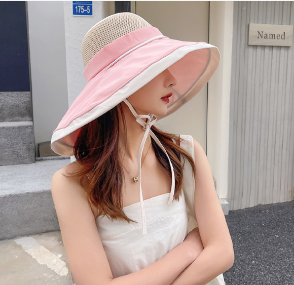 Mũ rộng vành chống nắng chống tia cực tím cao cấp mới, nón nữ rộng vành thời trang