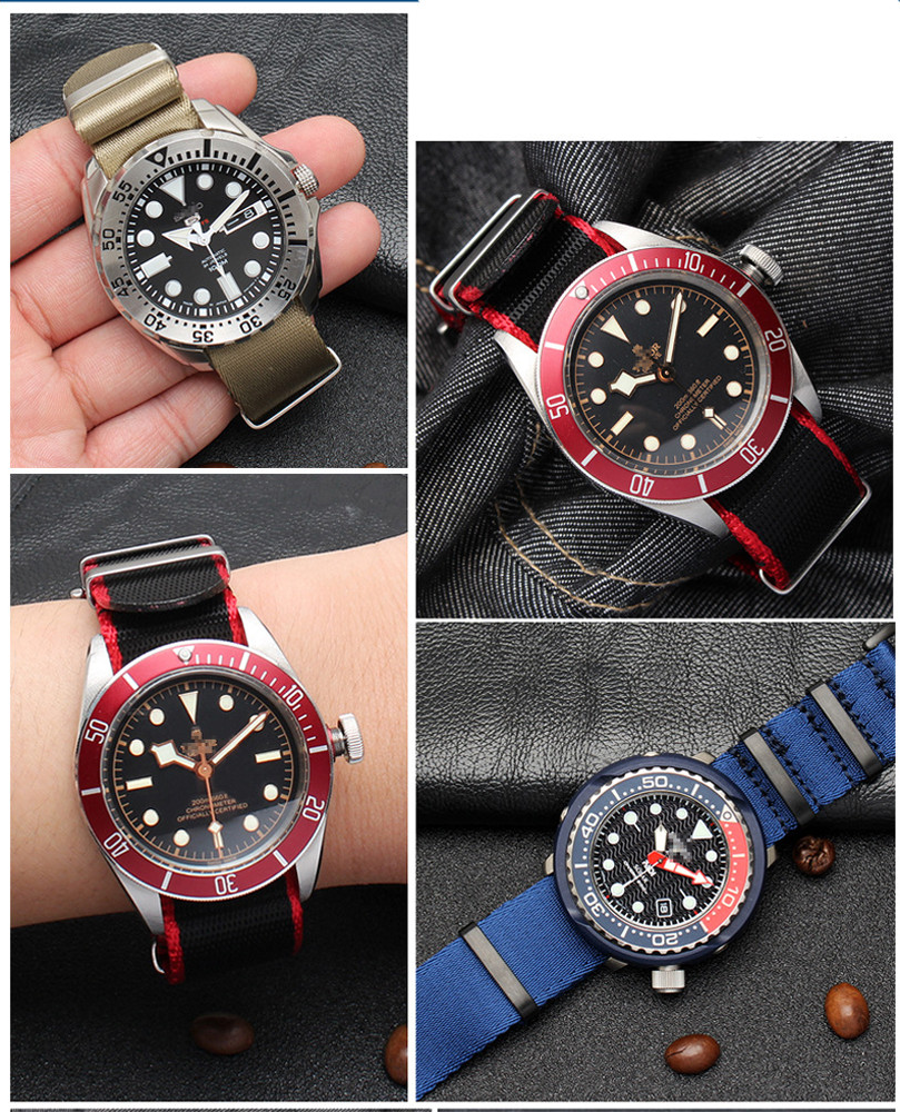 Dây vải  cao cấp SKX007, SKX009, SKX013, Sport 2019, DW, SRPD83, SRPD81, SRPD79, SRPD85, SRPD77, SRPD71, SRPD69, SRPD61, SRPD57, SRPD55, SRPD53, Presage, Submariner, Seamaster