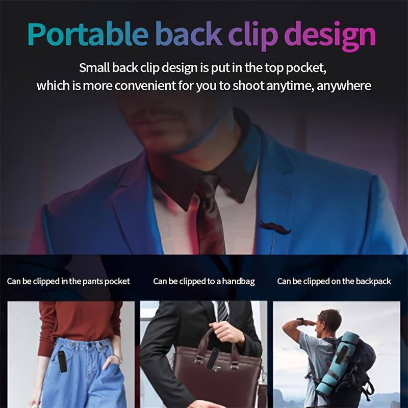 1 Camera Mini Di Động HD 1080P Có Phát Hiện Hành Động Ban Đêm Thích Hợp Cho Camera An Ninh Nhỏ Ngoài Camera Gia Đình