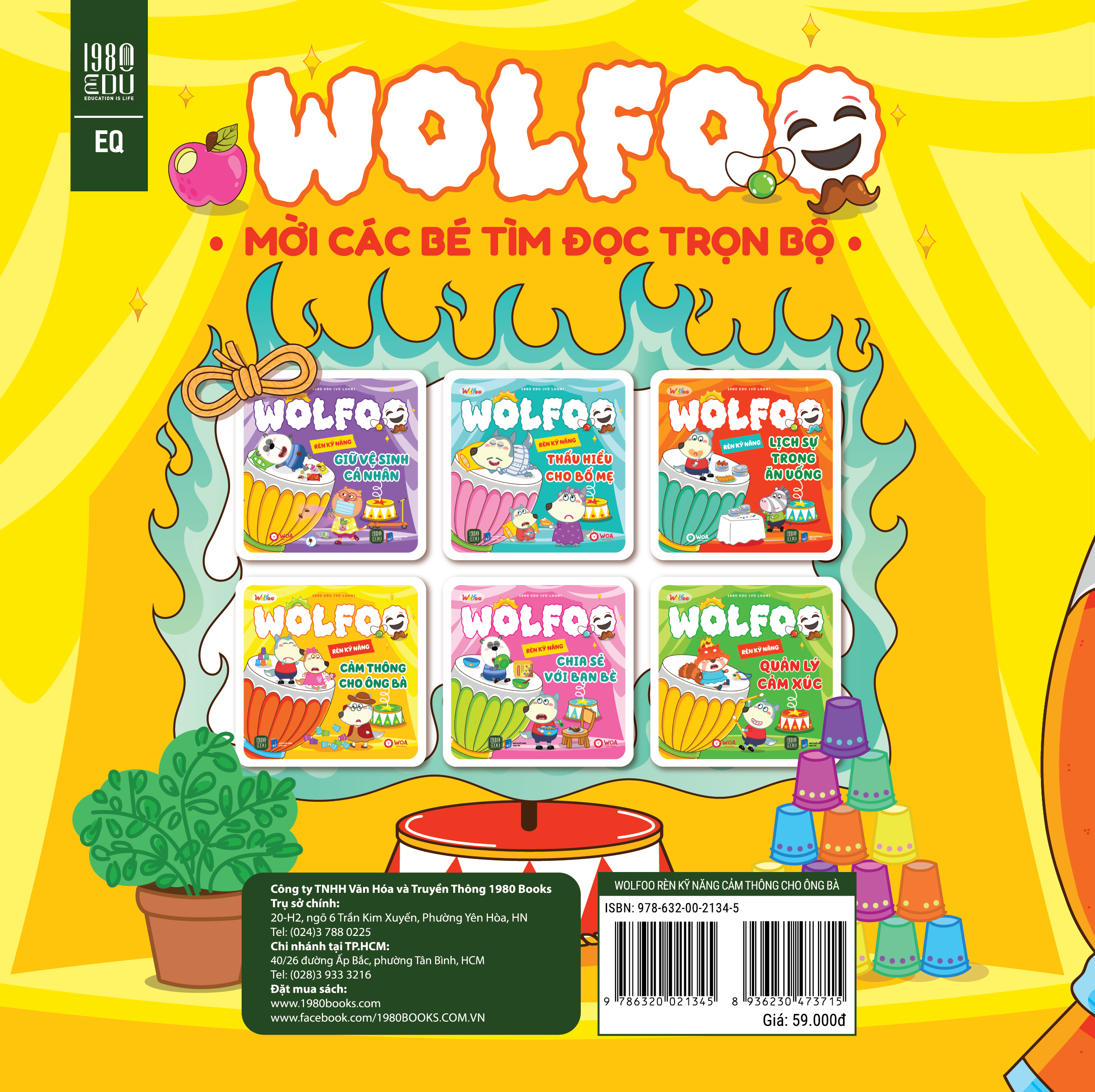 Sách WOLFOO Rèn Kỹ Năng (Chọn tập/Combo)