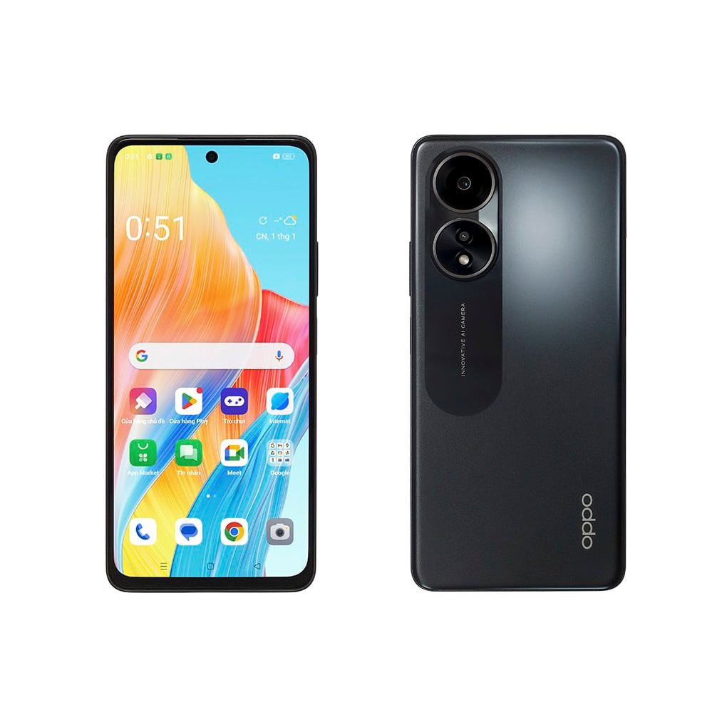 Điện Thoại Oppo A58 6GB/128GB - Hàng Chính Hãng