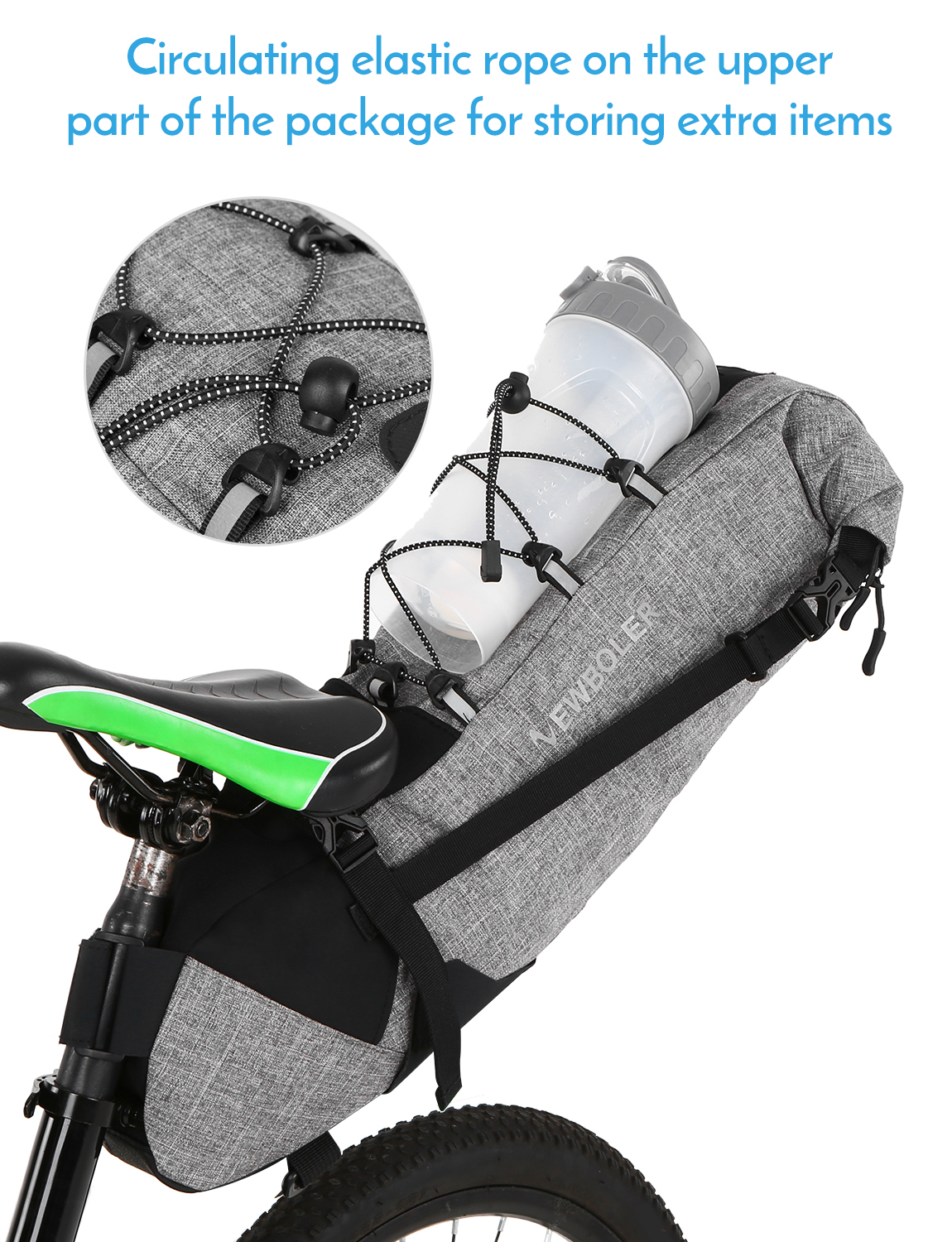 Túi Đựng Đồ 3-10L Gắn Sau Yên Xe Đạp MTB
