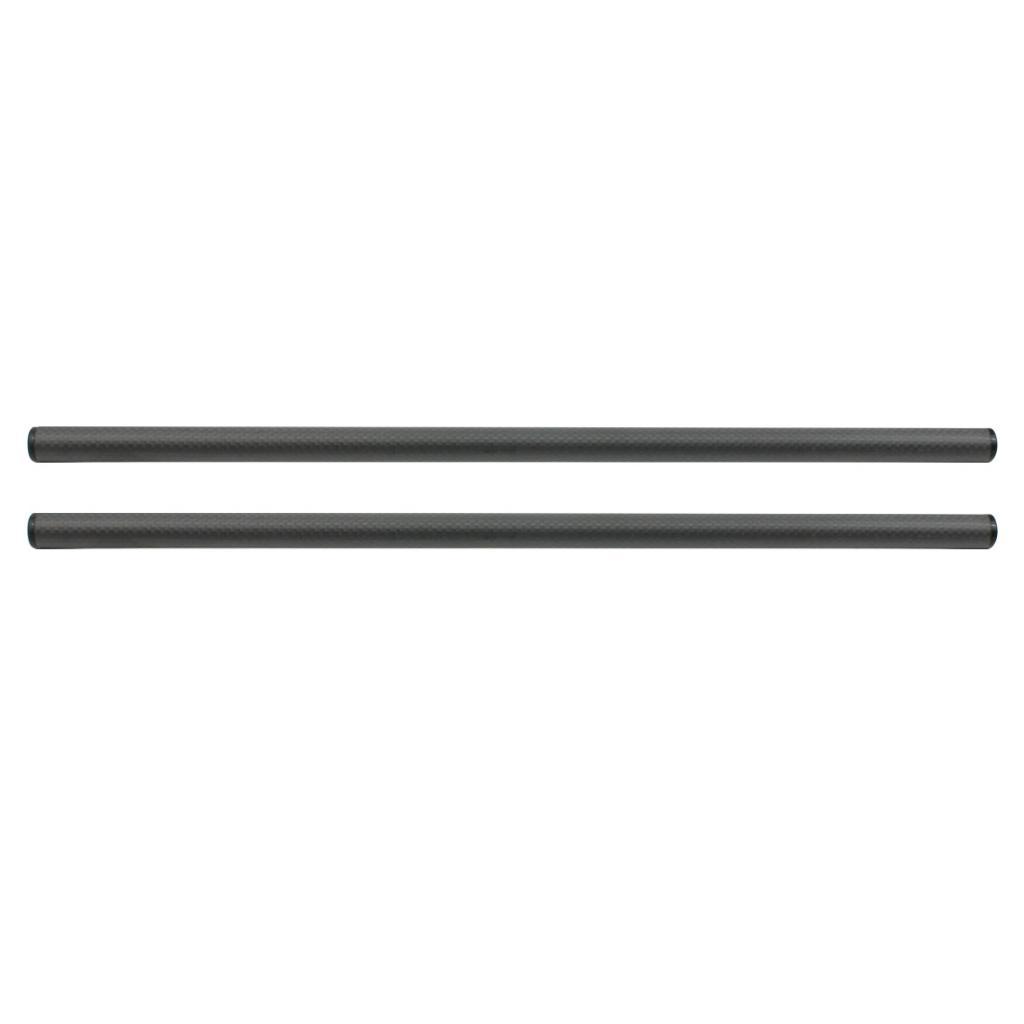 2pcs 40cm 16inch 15mm Carbon Fiber Rod for 15mm Rail DSLR Rig Support System