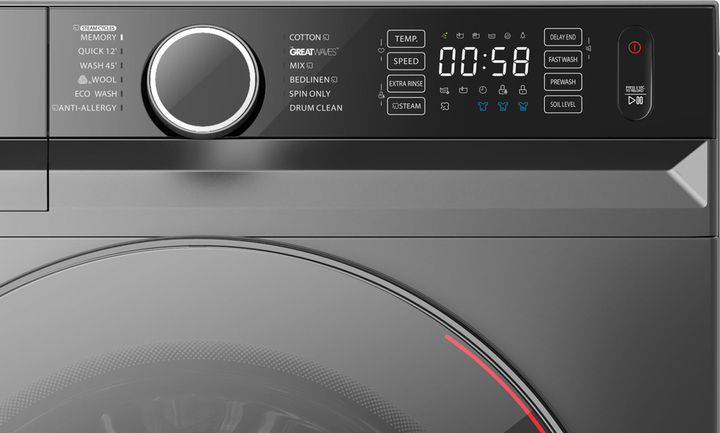 Máy giặt cửa trước Toshiba TW-BK115G4V 10.5 kg inverter - Hàng Chính Hãng