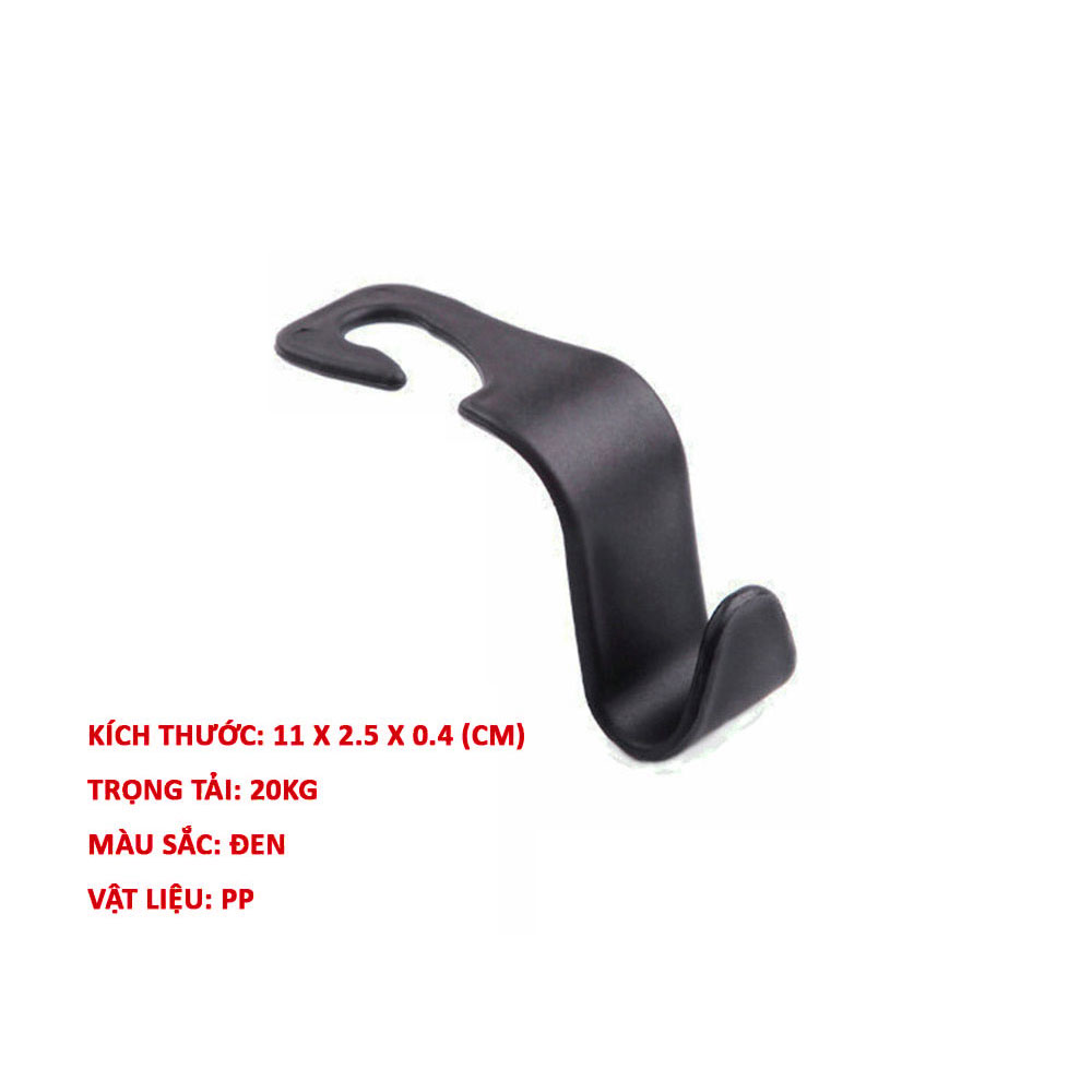 Móc treo đồ ẩn dùng cho lưng ghế ô tô