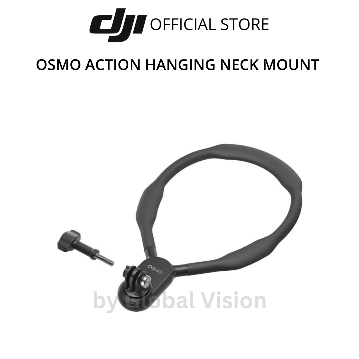 Phụ kiện đeo cổ dùng gắn máy ảnh DJI dùng cho Osmo Action camera hành động cao cấp - Hàng chính hãng
