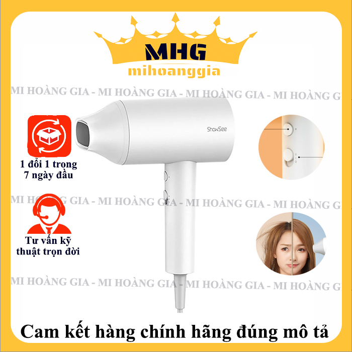 Hình ảnh Máy sấy tóc Xiaomi ShowSee A1-W - Hàng Nhập Khẩu