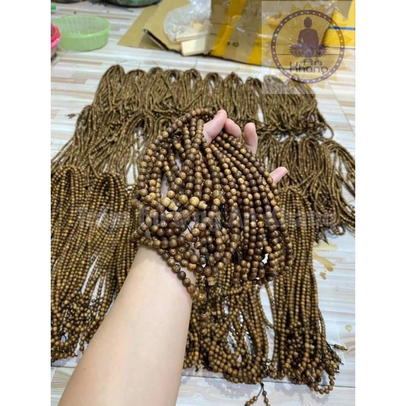 Vòng tay trầm hương 108 hột tự nhiên