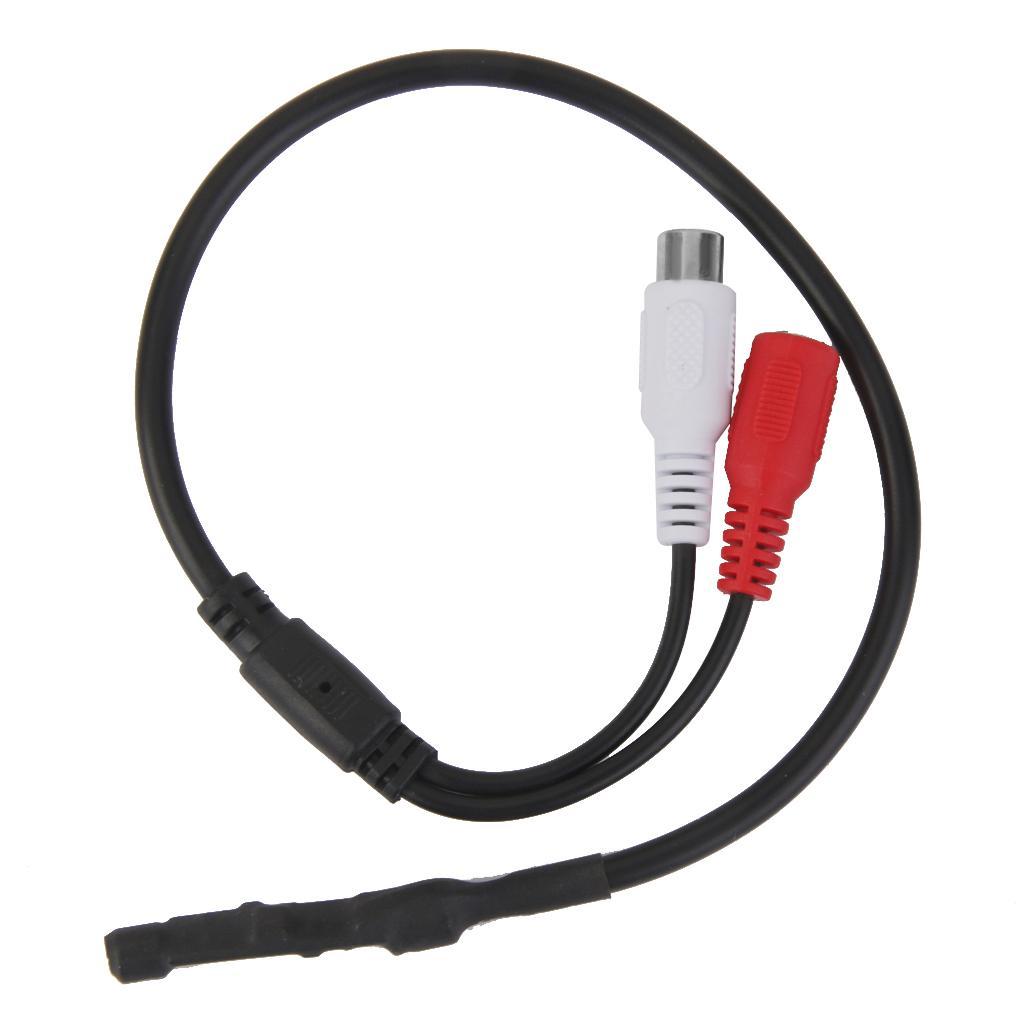 40cm CCTV Camera Mini Microphone Audio/Sound Monitor  with RCA Plug