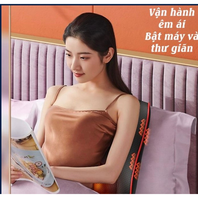Máy Massage Kết Hợp Làm Nóng Hồng Ngoại Giúp Điều Hòa Hệ Tiêu Hóa, tan Mỡ Bụng Kết Hợp Xoa Bóp Cổ Vai Gáy