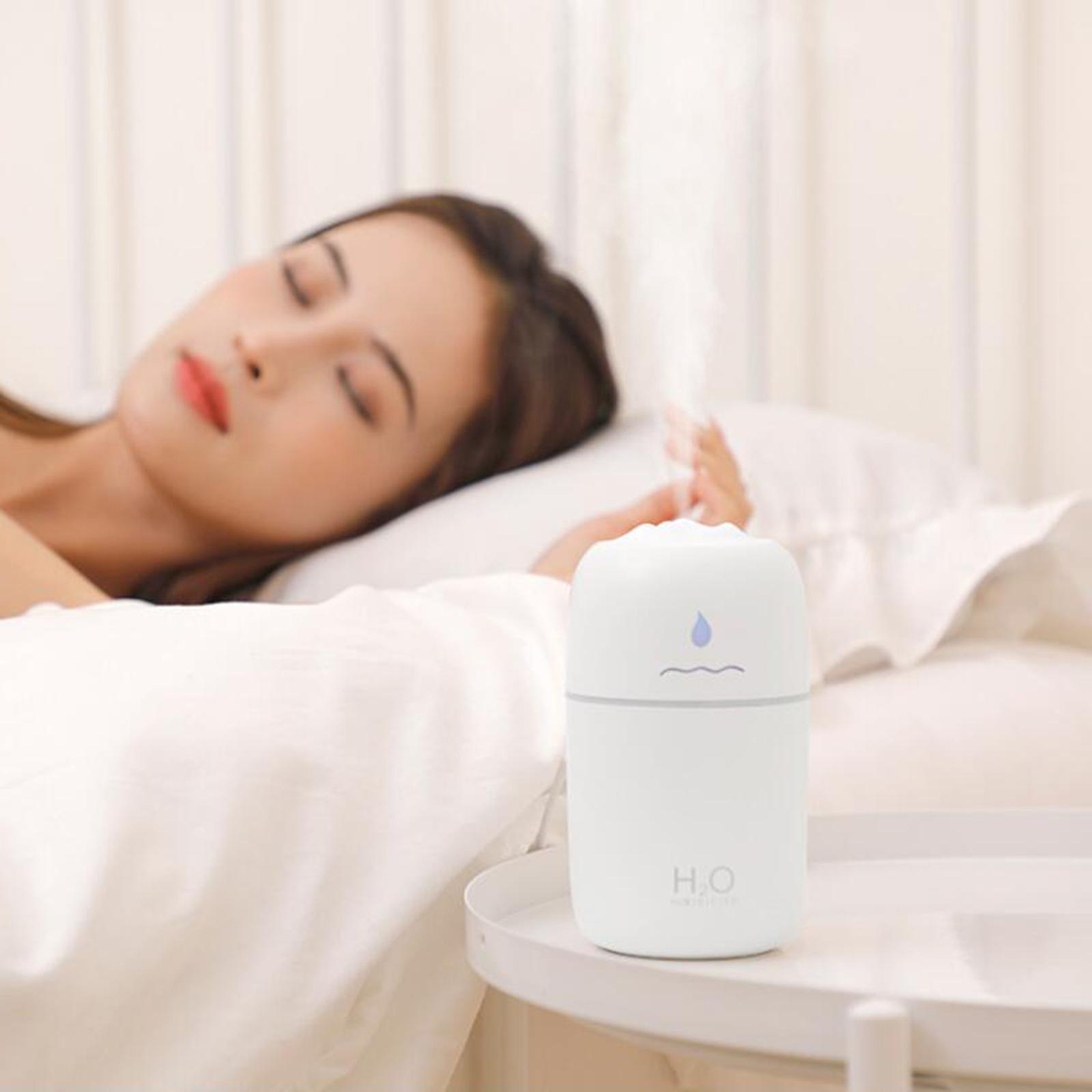 280ml Large Capacity Air Humidifier LED Night Light Diffuser Kitchen