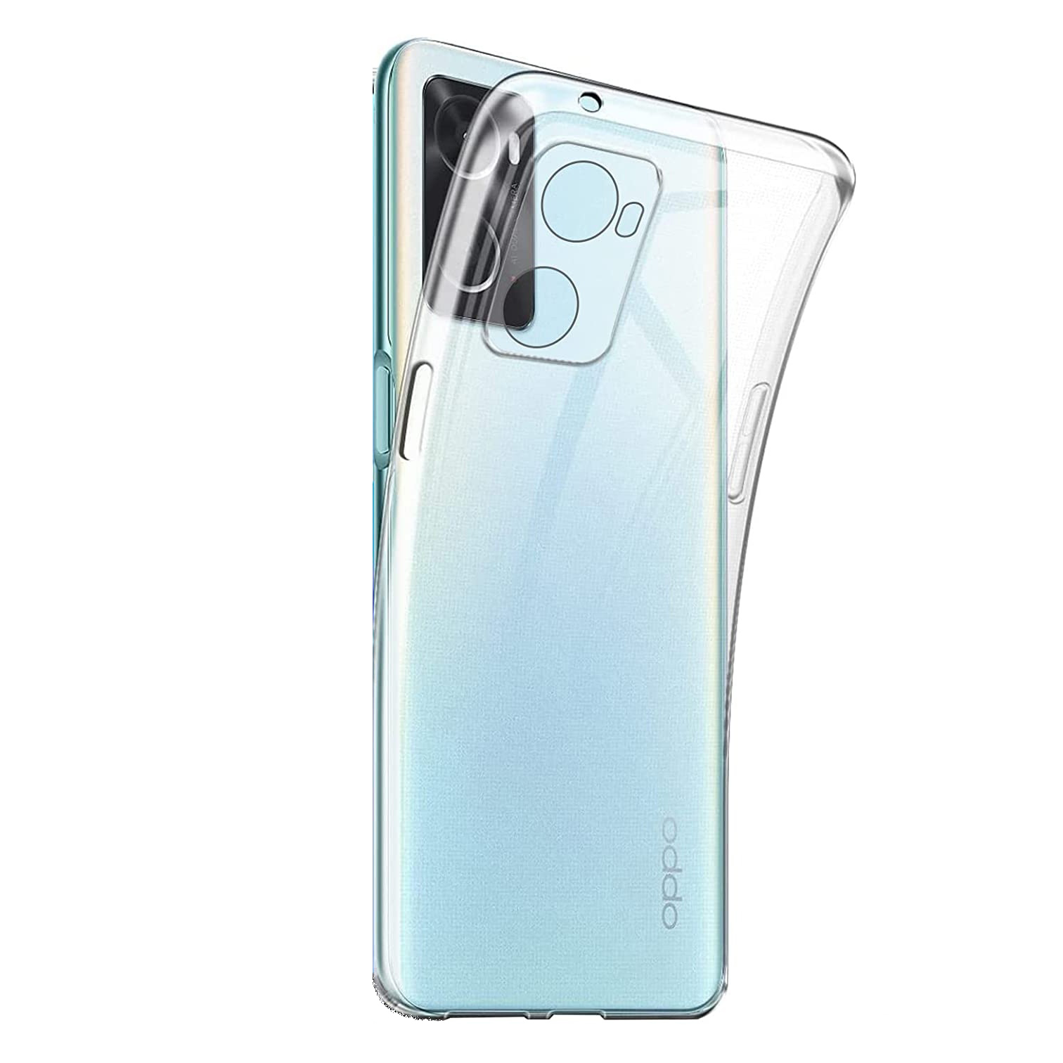 Ốp lưng silicon dẻo cho Oppo A96 4G hiệu Ultra Thin trong suốt mỏng 0.6mm độ trong tuyệt đối chống trầy xước - Hàng nhập khẩu
