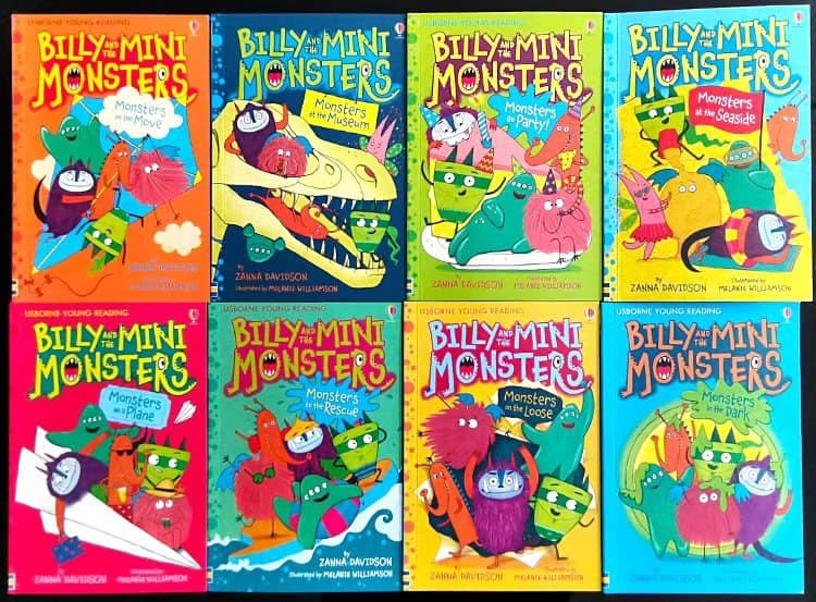 BILLY AND MINI MONSTER-8q nhập khẩu kèm mp3