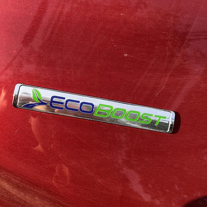 Tem Logo Nổi EcoBoost Gắn Trang Trí Dành Cho Đuôi Xe Ford ECO BOOST