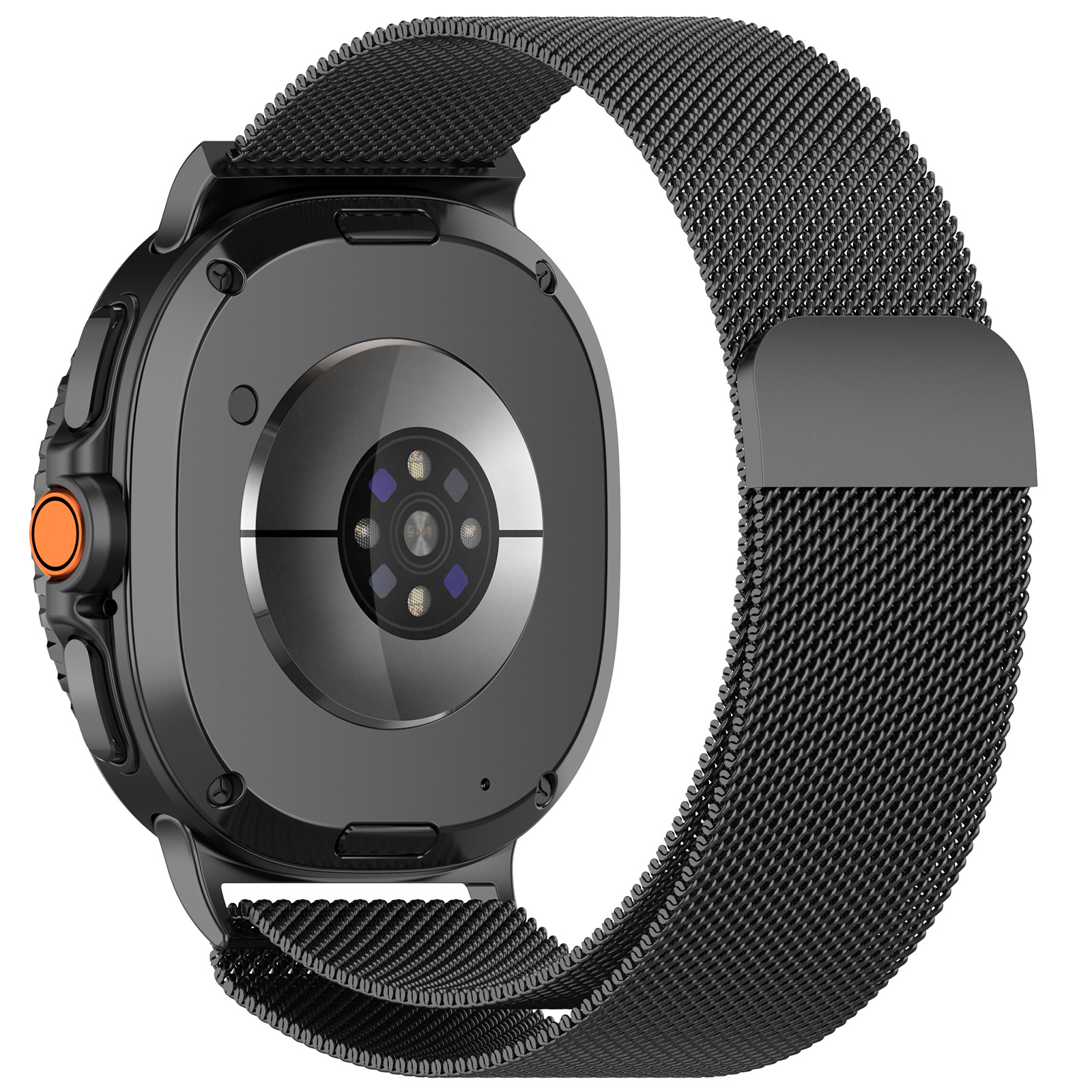 Dây đeo thép lưới thể thao Kai.N Milanese Pro cho Samsung Galaxy Watch 8/ Galaxy Watch 8 Classic khoá nam châm, chống rỉ_ Hàng chính hãng