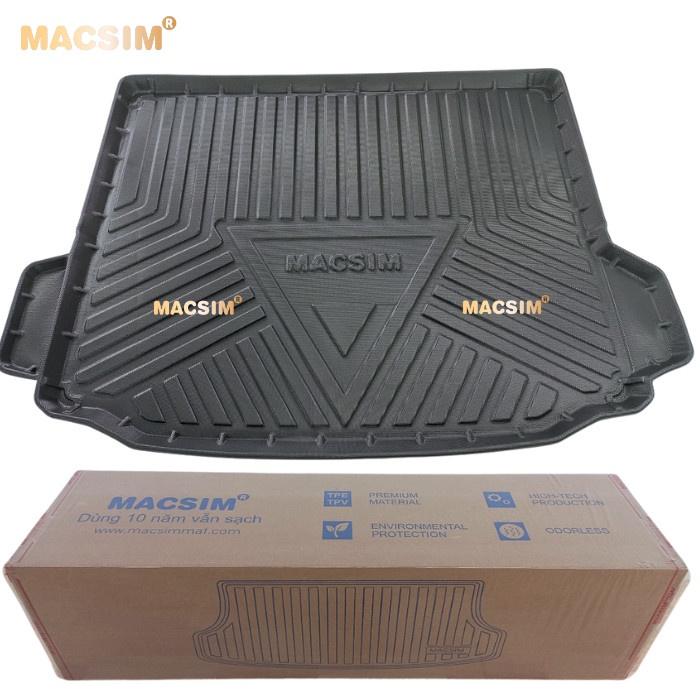 Lót cốp xe ô tô  BMW X3 2018-2022 chất liệu TPV thương hiệu Macsim màu đen