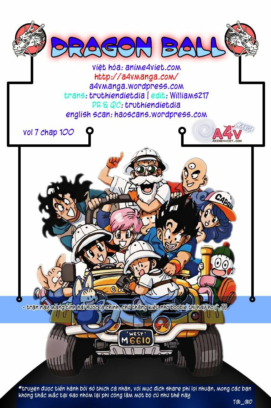 dragon ball - bảy viên ngọc rồng chapter 100 1