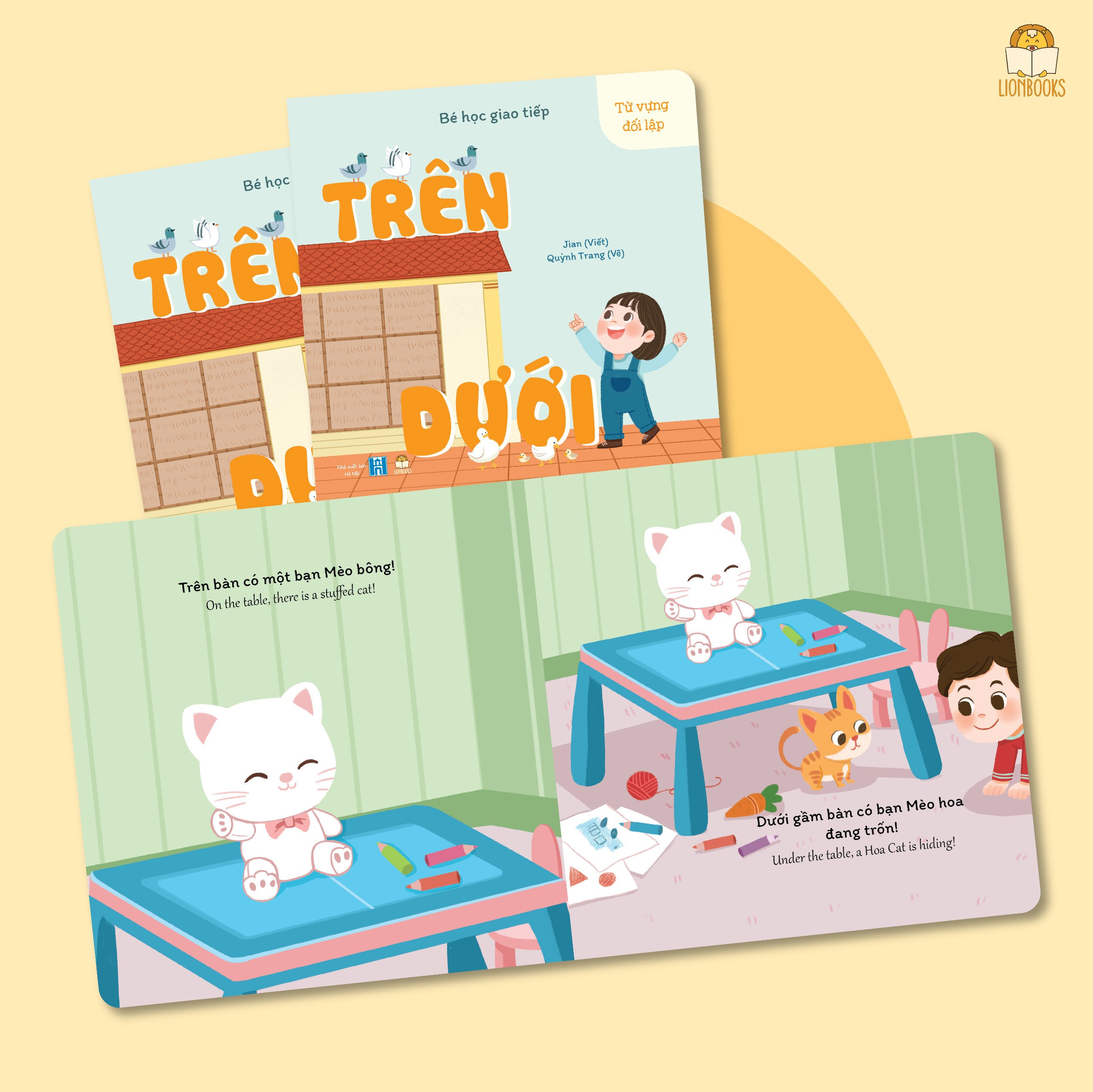 Sách - Combo Bé Học Giao Tiếp - Bộ 8 cuốn giấy Bồi cứng