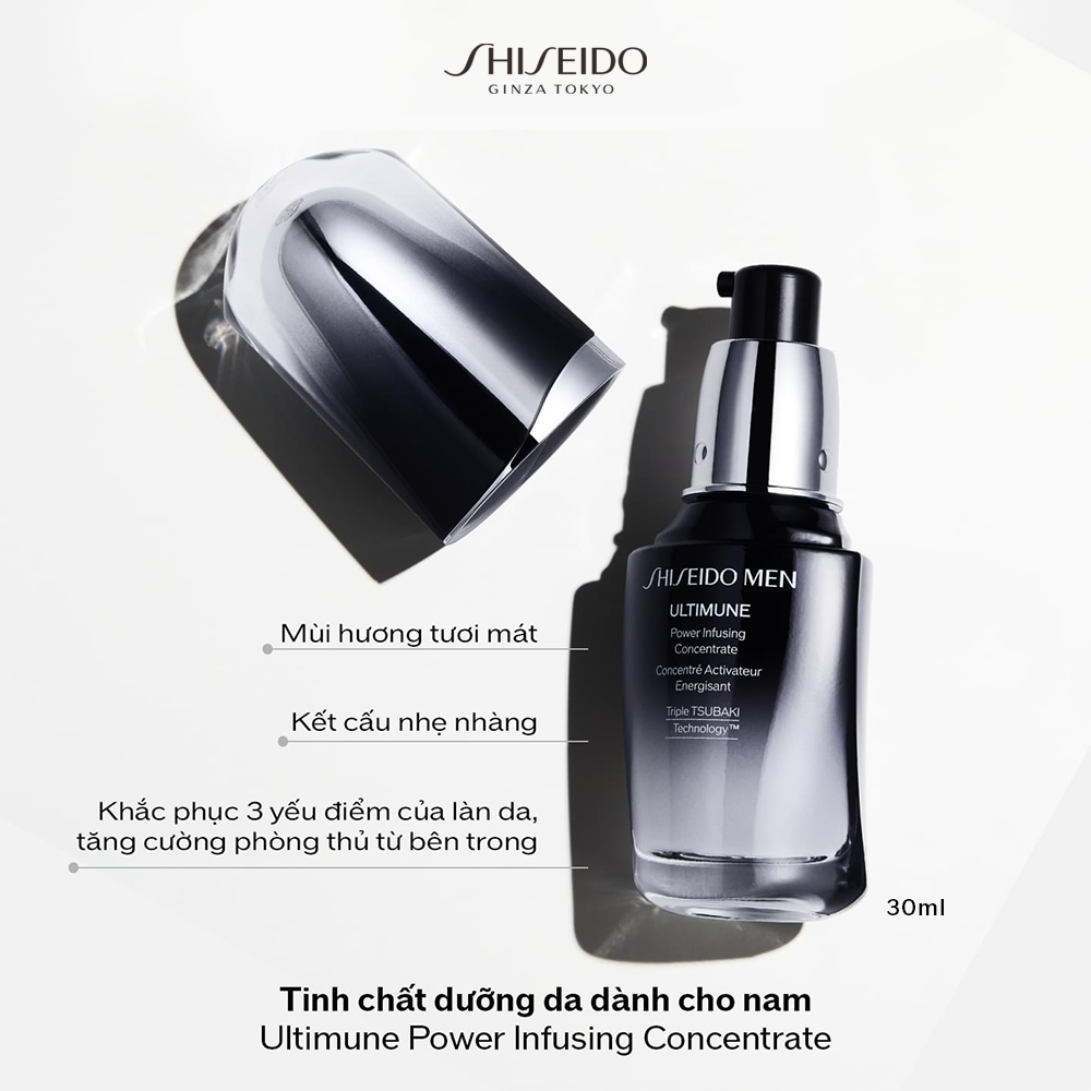 Tinh chất dưỡng da Shiseido Men Ultimune Power Infusing Concentrate 30ml