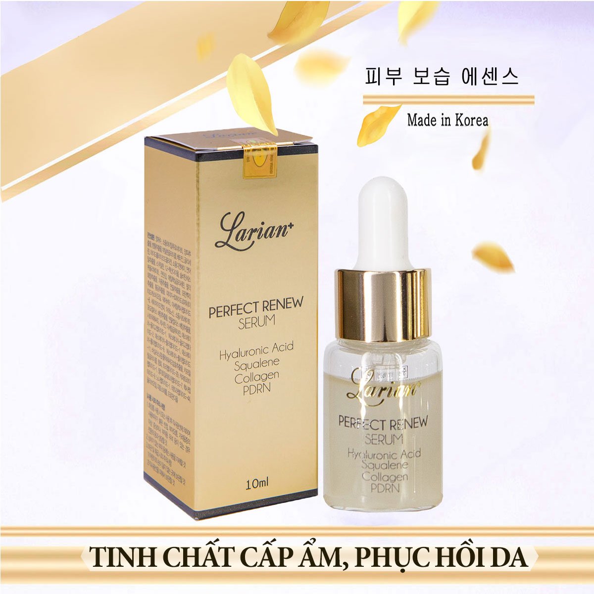 SERUM CẤP ẨM PHỤC HỒI DA DNA CÁ HỒI LARIAN+ LOẠI 10ML