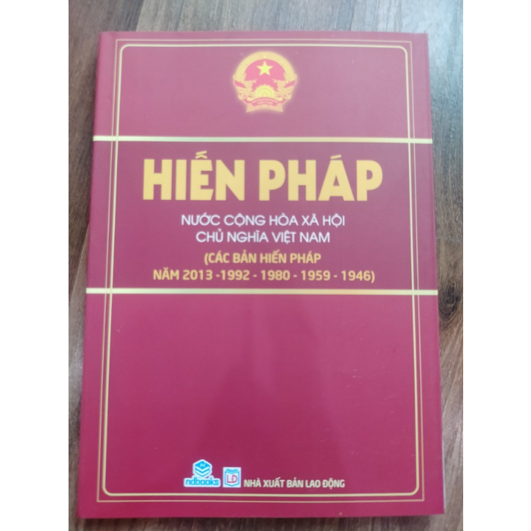 Sách - Hiến pháp nước Cộng hòa Xã hội Chủ nghĩa Việt Nam
