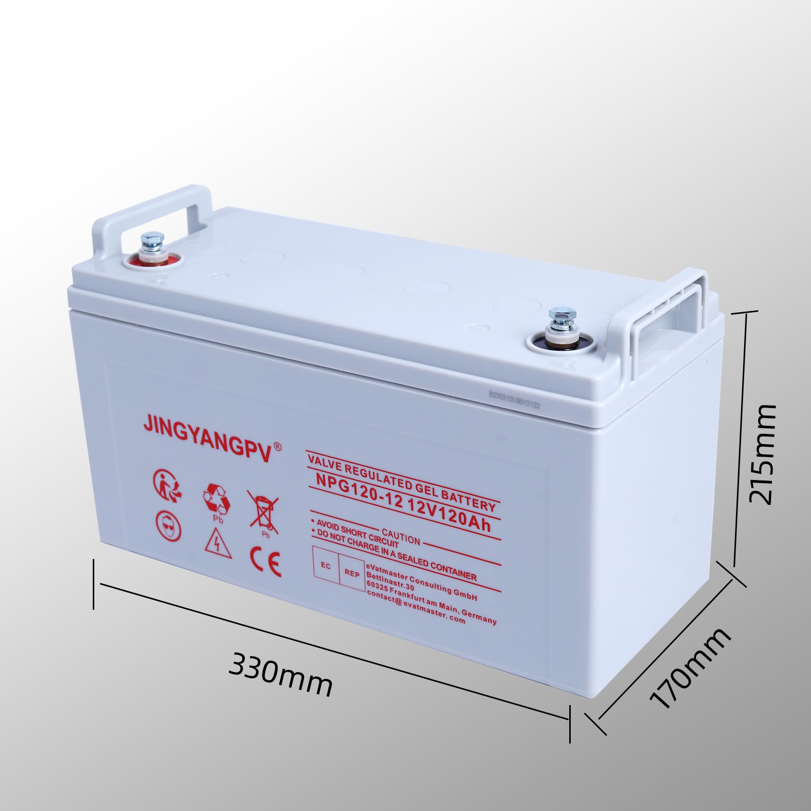 12V 100AH 120AH Gel Pin Pin Axit Chì Grand A Tế Bào Có Thể Sạc Lại Cho Động Cơ Thuyền Bộ Dụng Cụ Hệ Thống Năng Lượng Mặt Trời Màu sắc: 100ah 12v