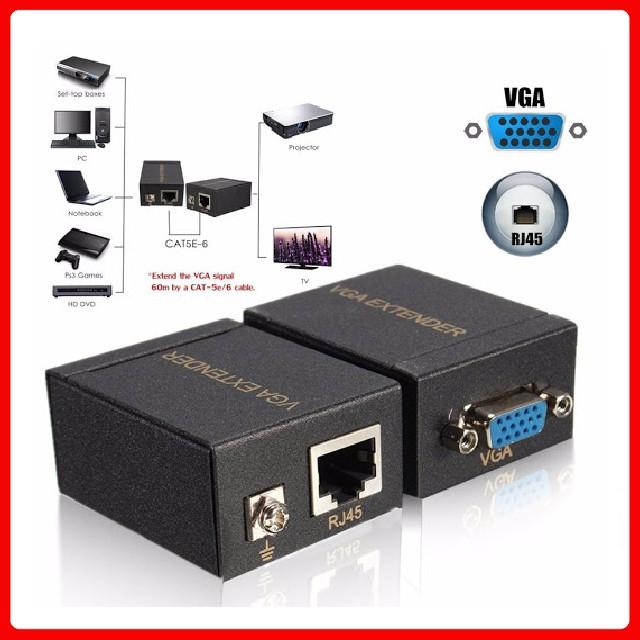 Box nối dài Vga qua cổng Lan (60m)