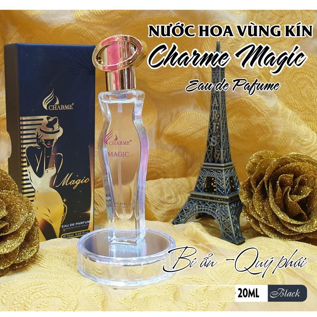 Nước Hoa Vùng Kín Charme Magic 20ml - Màu Đen