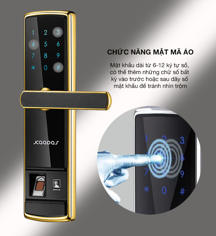 Khóa cửa thông minh Kaadas 5155