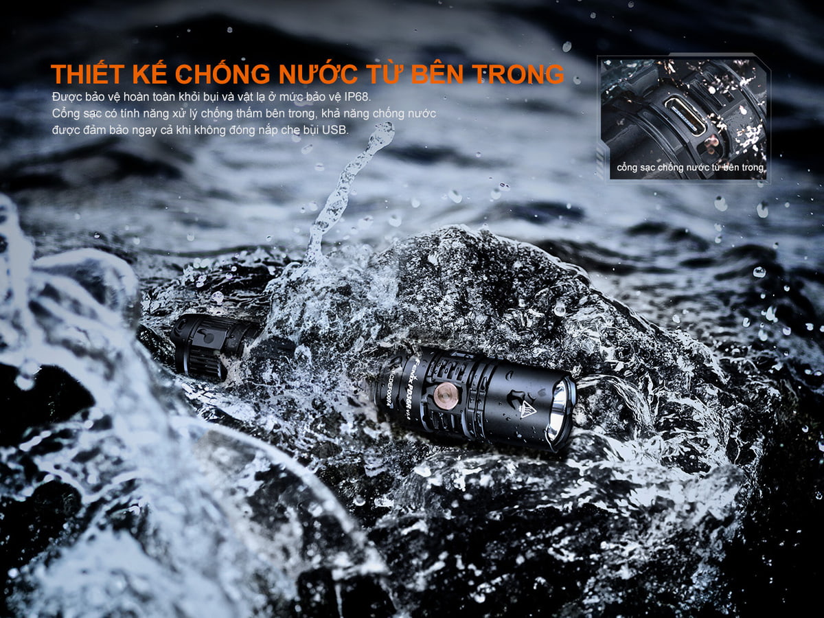 Đèn pin cầm tay Fenix PD36R V2.0