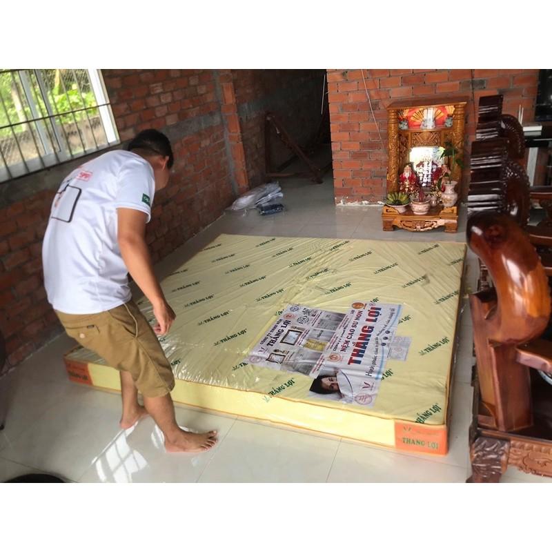 Nệm cao su non thắng lợi đủ kích thước 1m-2m2-10cm gấp 3