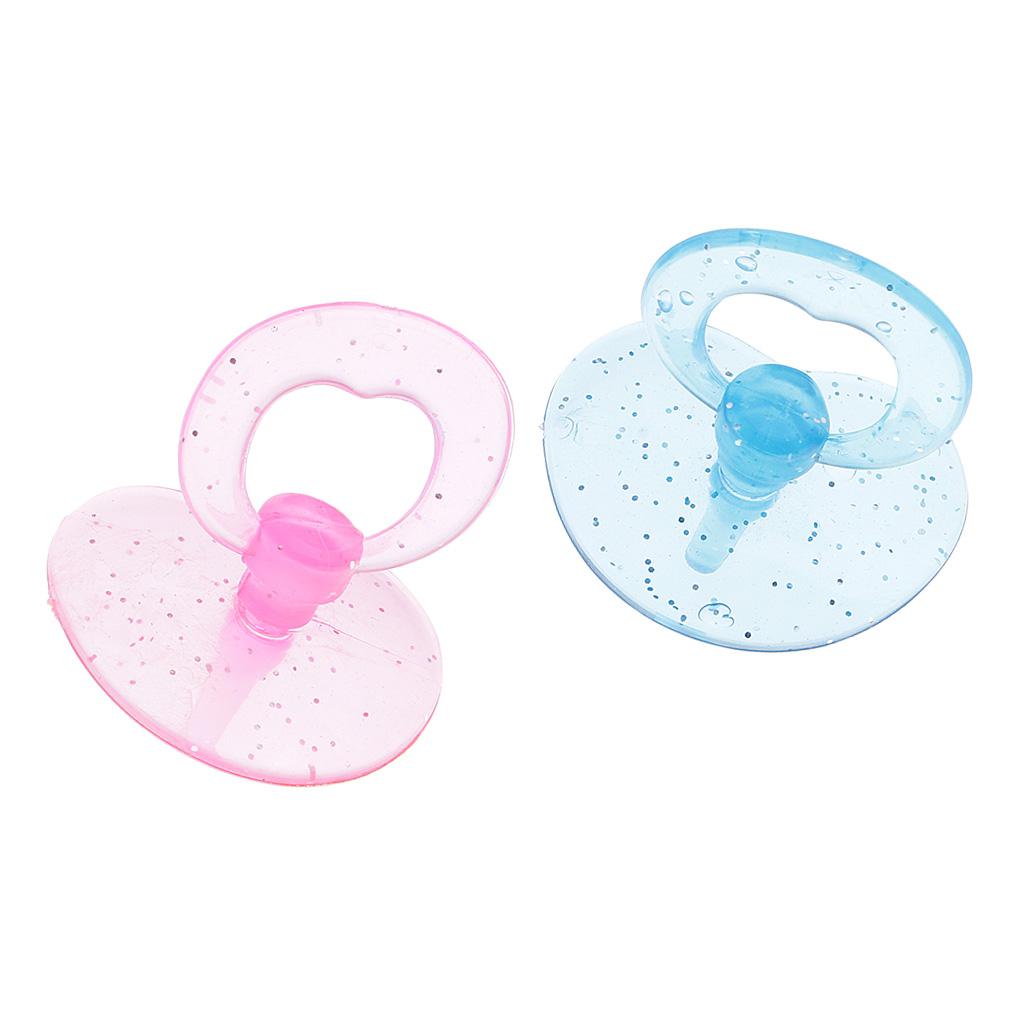 3xBaby Doll Plastic Pacifier for Kelly Baby Doll Nursery Room Accessory x2