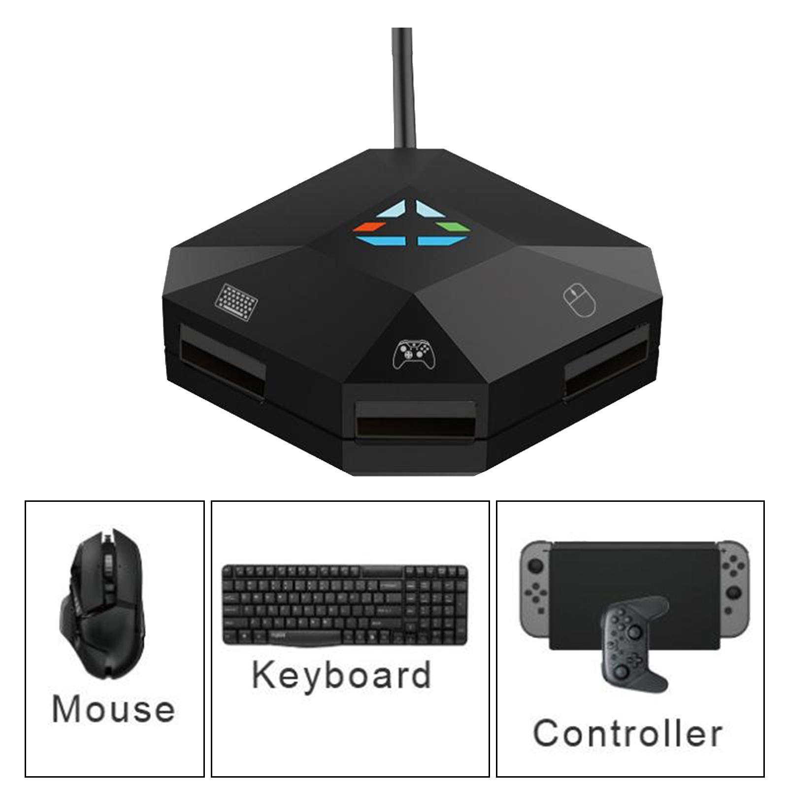 Keyboard and Mouse Converter Adapter for N-Switch Easy To Use