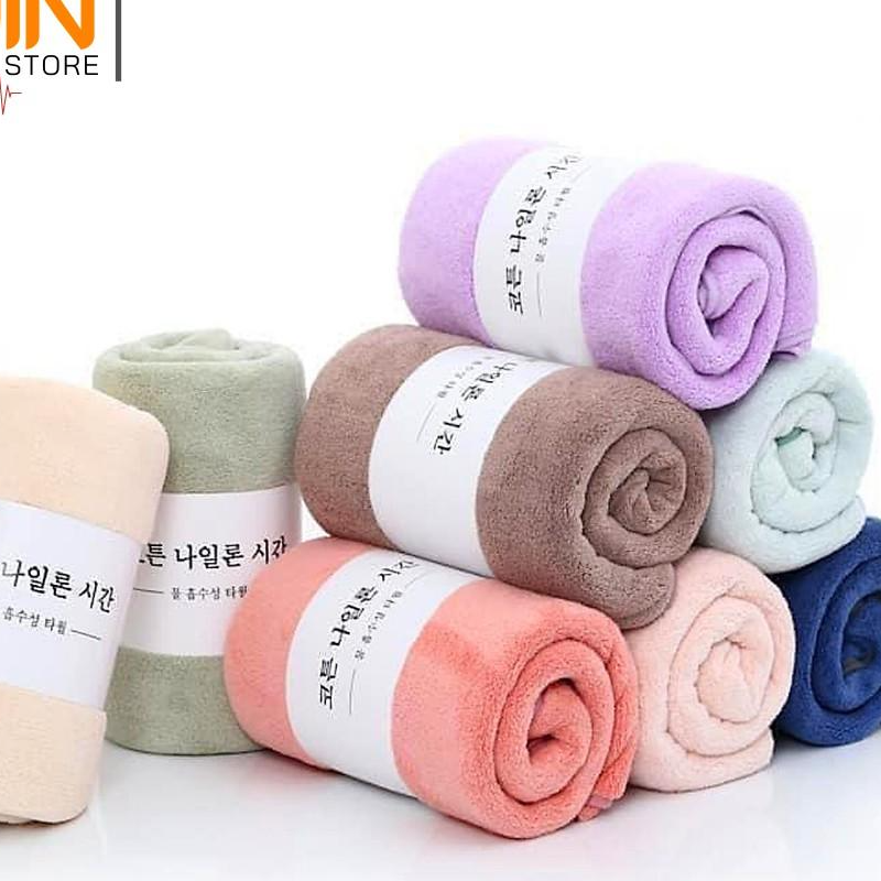 Khăn Lau Mặt Hàn Quốc, Khăn Mặt Mềm Mịn Khổ 30 x 50cm