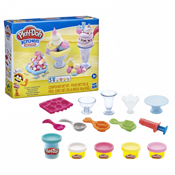 Đồ Chơi PLAYDOH Bộ Khuôn Làm Bếp Cơ Bản E7253  (Giao hàng ngẫu nhiên)