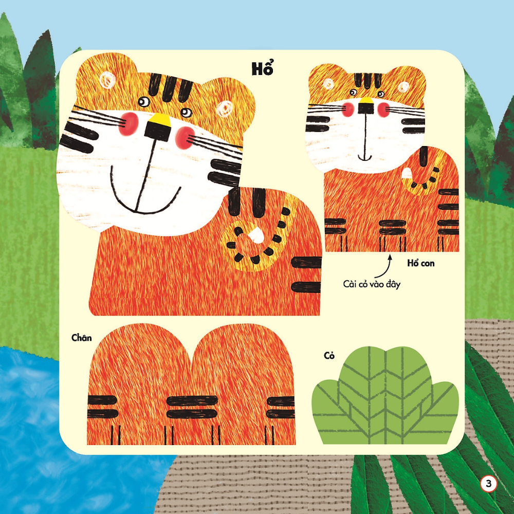 Sách Ghép Hình Phát Triển IQ - Chuyện Rừng Xanh