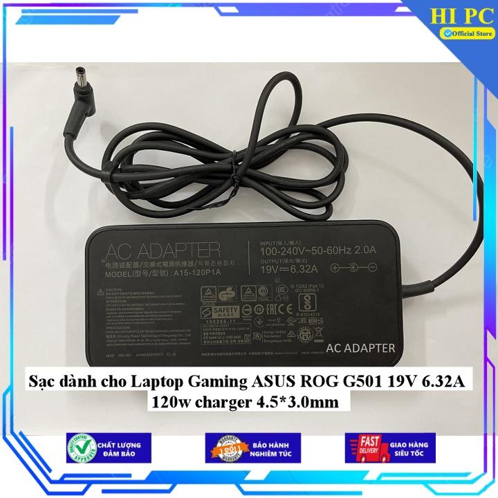 Sạc dành cho Laptop Gaming ASUS ROG G501 19V 6.32A 120w charger 4.5*3.0mm - Hàng Nhập Khẩu