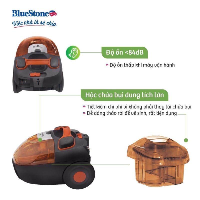 Máy hút bụi Bluestone VCB-8037 , Công Suất 1600W , Hàng chính hãng