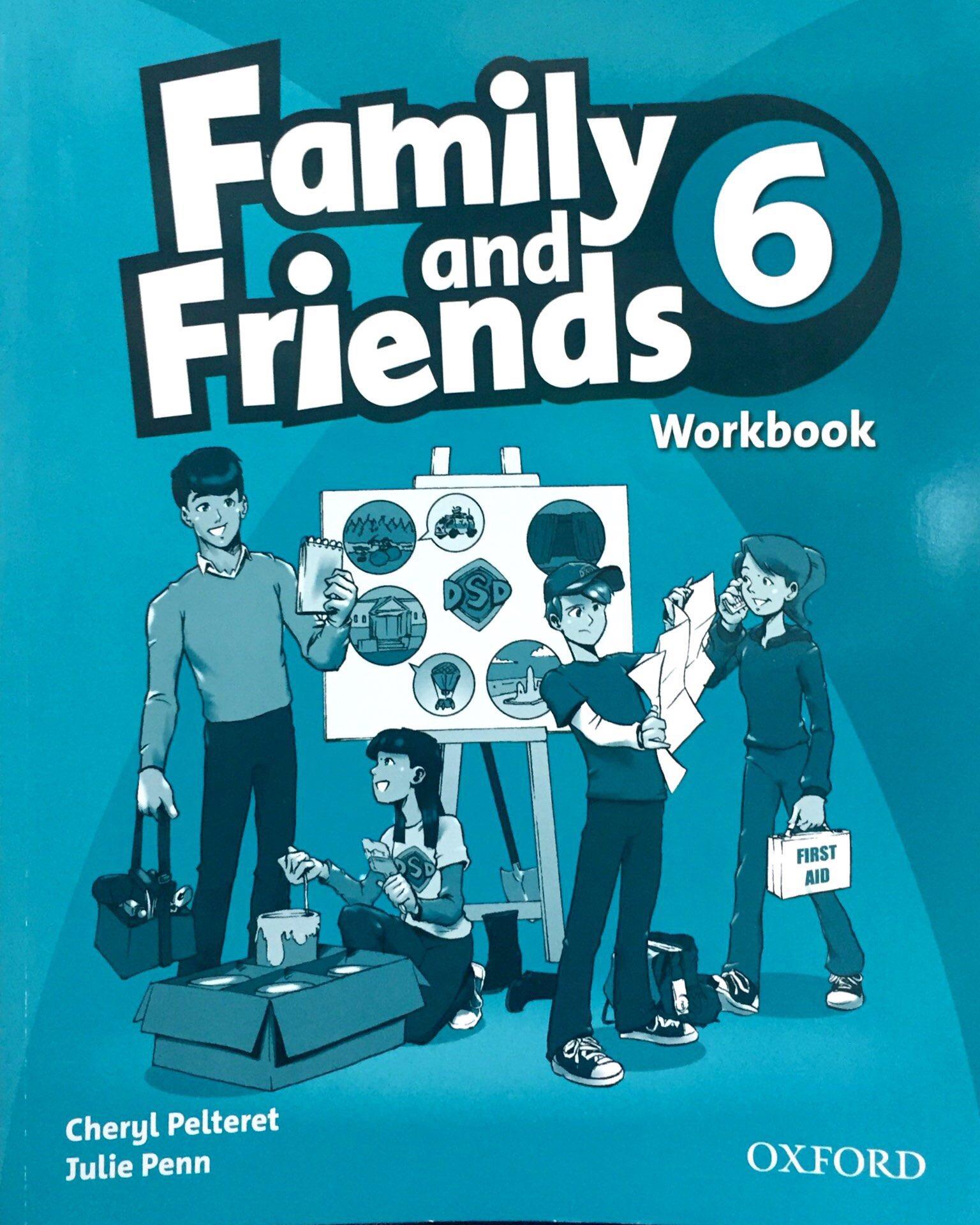 Sách Family and Friends 6 Workbook (British English Edition)