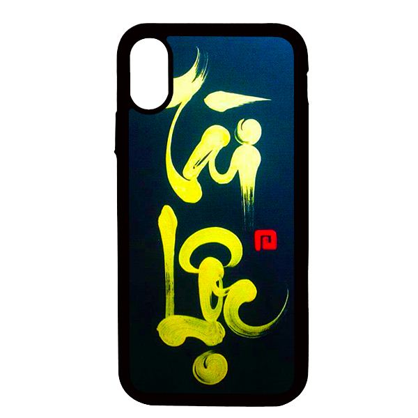 Ốp lưng cho iPhone XS thư pháp 32 - Hàng chính hãng