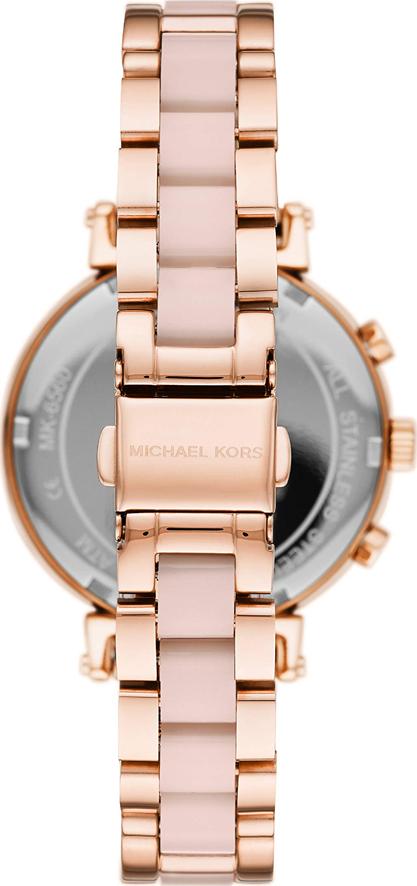 Đồng hồ Nữ Michael Kors dây thép không gỉ, nhựa acetate