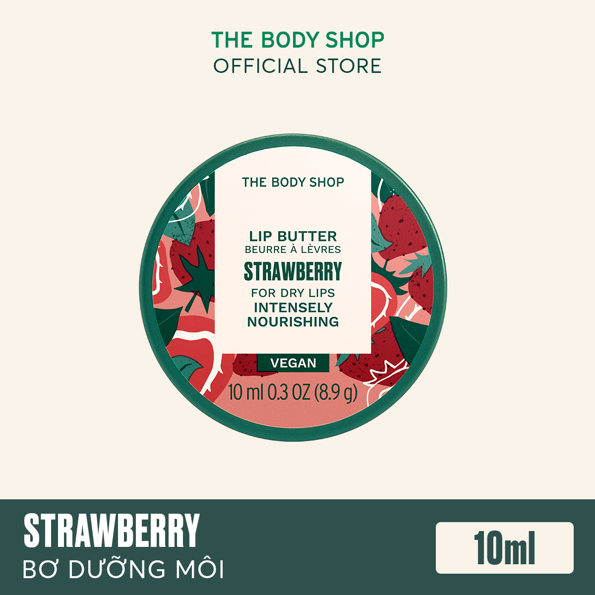 Dưỡng Môi The Body Shop Strawberry 10ml