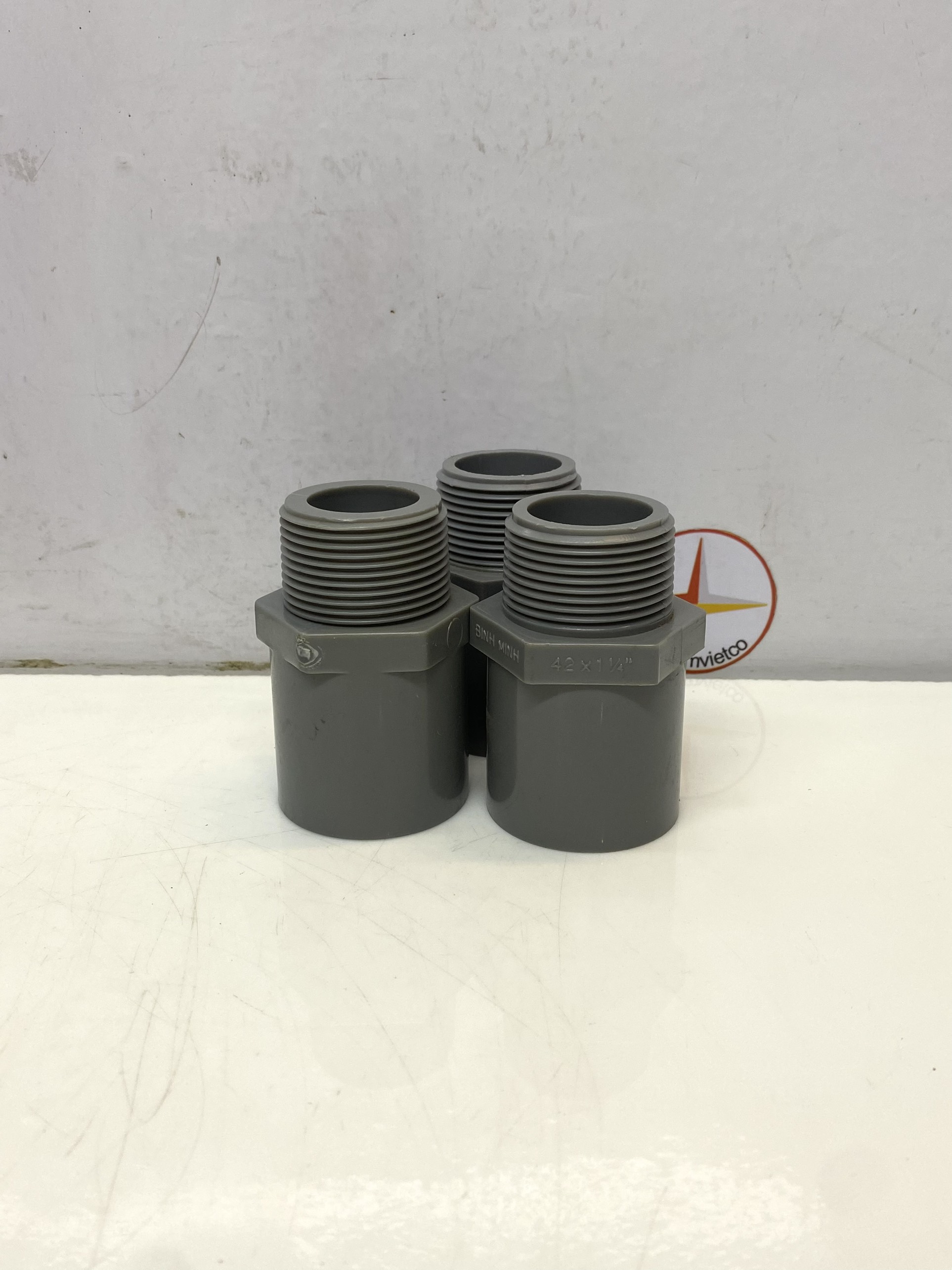 Nối ren ngoài 42 nhựa PVC Bình Minh